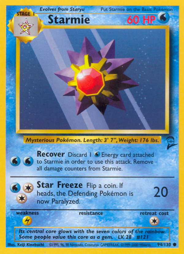 Starmie (94/130) [Base Set 2] | North Game Den