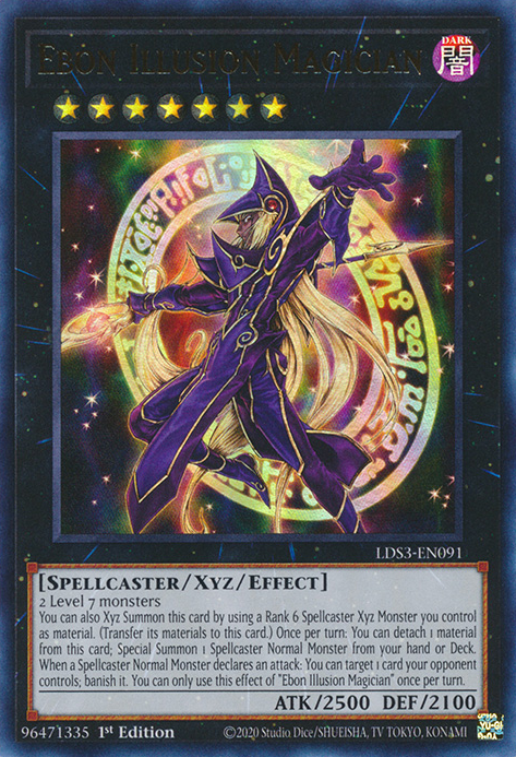 Ebon Illusion Magician [LDS3-EN091] Ultra Rare | North Game Den