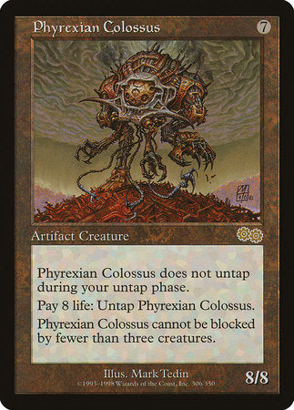 Phyrexian Colossus [Urza's Saga] | North Game Den