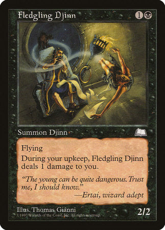 Fledgling Djinn [Weatherlight] | North Game Den