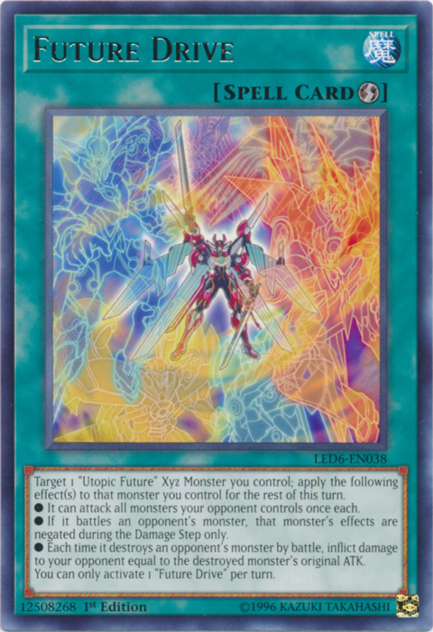 Future Drive [LED6-EN038] Rare | North Game Den