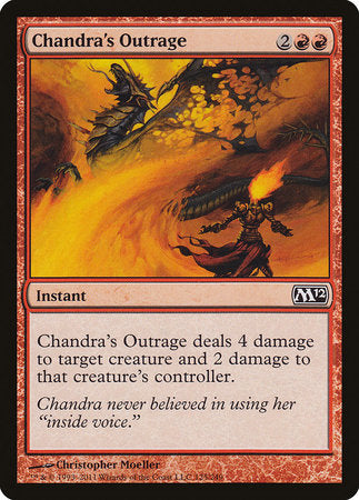 Chandra's Outrage [Magic 2012] | North Game Den