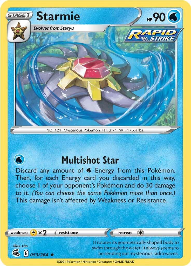 Starmie (053/264) [Sword & Shield: Fusion Strike] | North Game Den