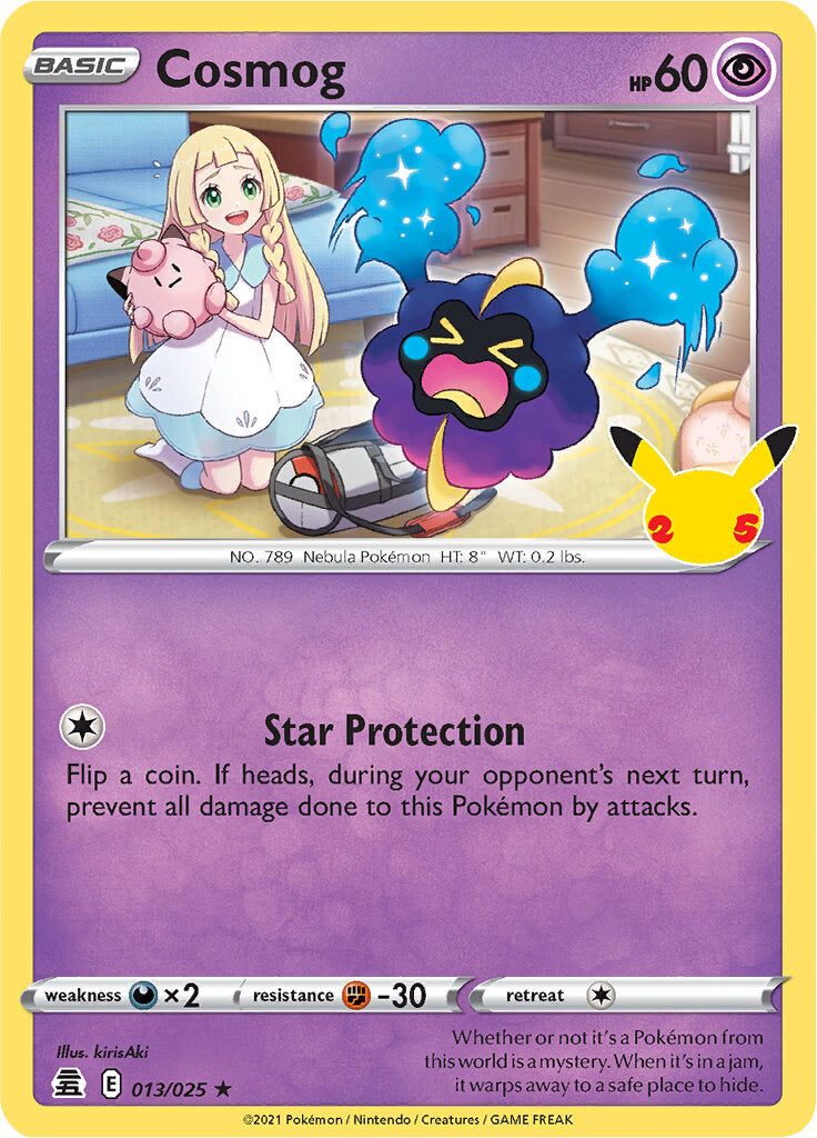 Cosmog (013/025) [Celebrations: 25th Anniversary] | North Game Den