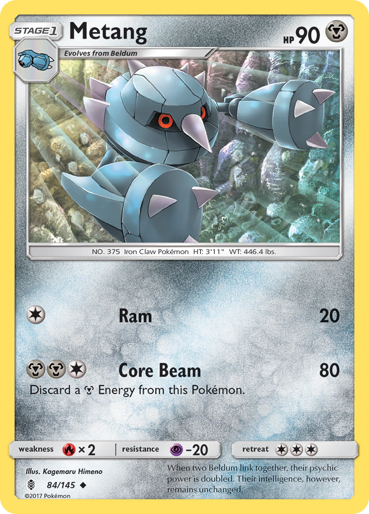 Metang (84/145) [Sun & Moon: Guardians Rising] | North Game Den