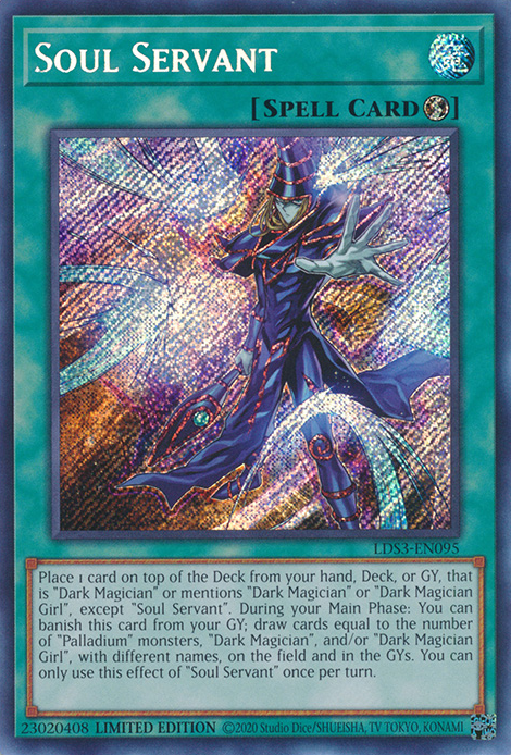 Soul Servant [LDS3-EN095] Secret Rare | North Game Den