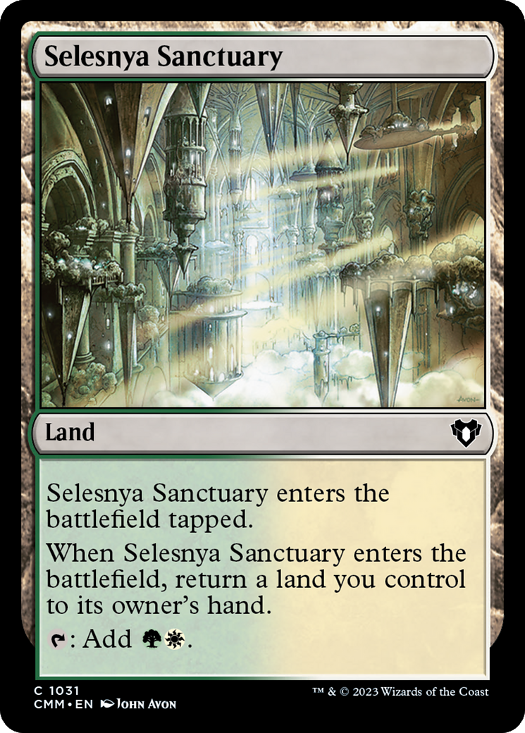 Selesnya Sanctuary [Commander Masters] | North Game Den