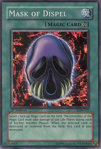 Mask of Dispel [LON-017] Super Rare | North Game Den