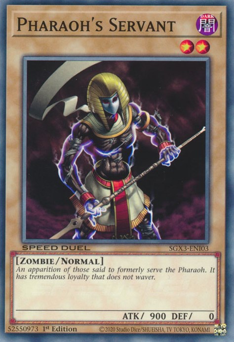 Pharaoh's Servant [SGX3-ENI03] Common | North Game Den