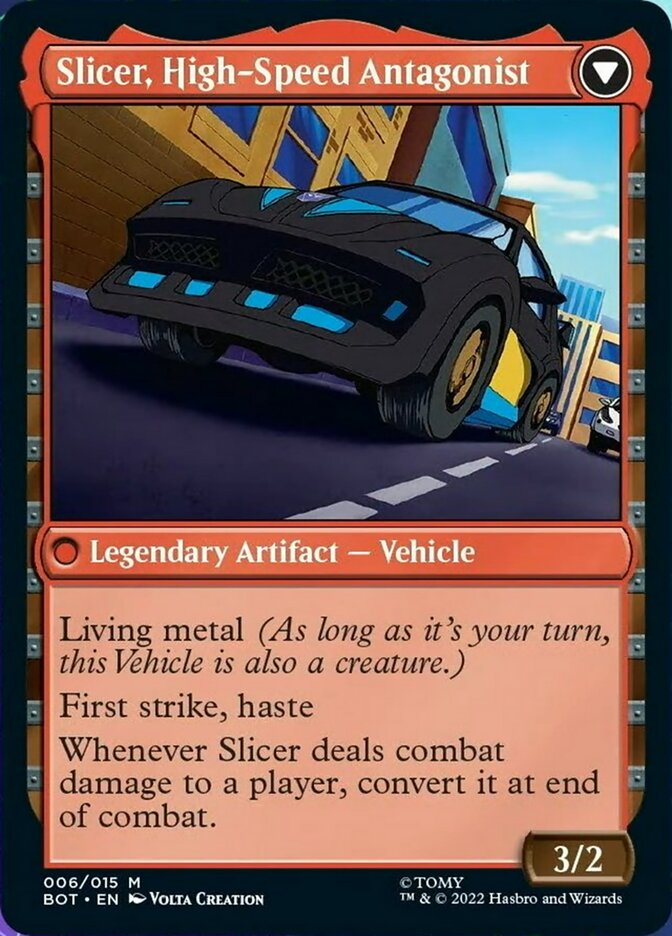 Slicer, Hired Muscle // Slicer, High-Speed Antagonist [Universes Beyond: Transformers] | North Game Den
