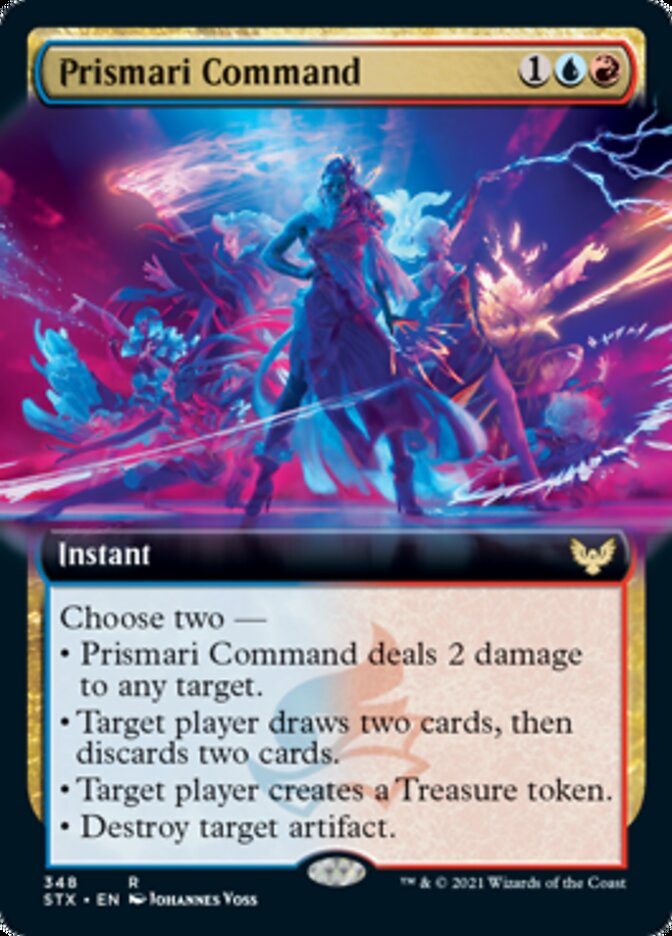 Prismari Command (Extended) [Strixhaven: School of Mages] | North Game Den
