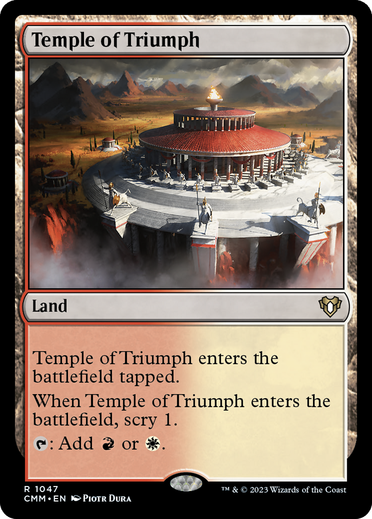 Temple of Triumph [Commander Masters] | North Game Den