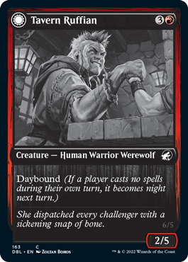 Tavern Ruffian // Tavern Smasher [Innistrad: Double Feature] | North Game Den