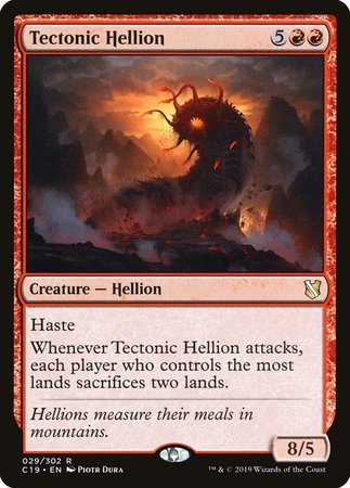 Tectonic Hellion [Commander 2019] | North Game Den