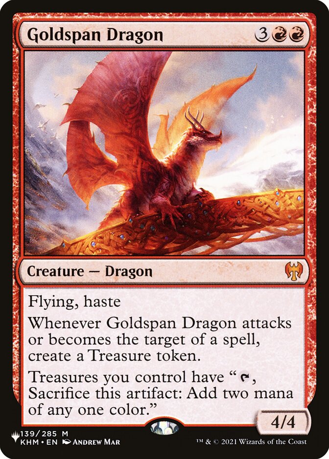 Goldspan Dragon [The List] | North Game Den