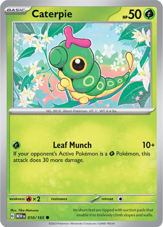 Caterpie (010/165) [Scarlet & Violet: 151] | North Game Den