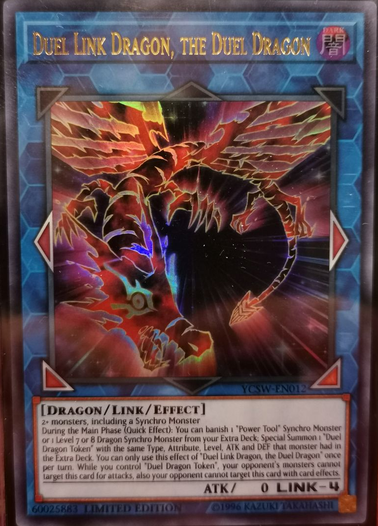 Duel Link Dragon, the Duel Dragon [YCSW-EN012] Ultra Rare | North Game Den