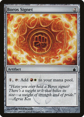 Boros Signet [Ravnica: City of Guilds] | North Game Den