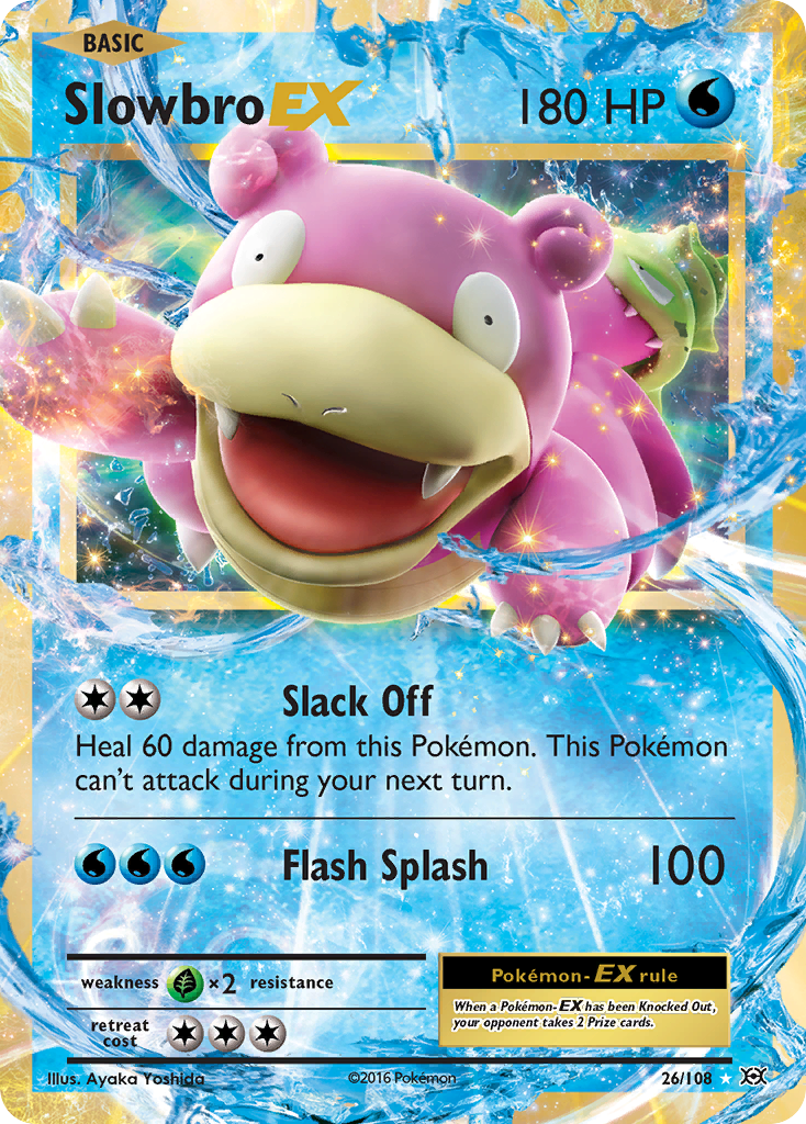 Slowbro EX (26/108) [XY: Evolutions] | North Game Den