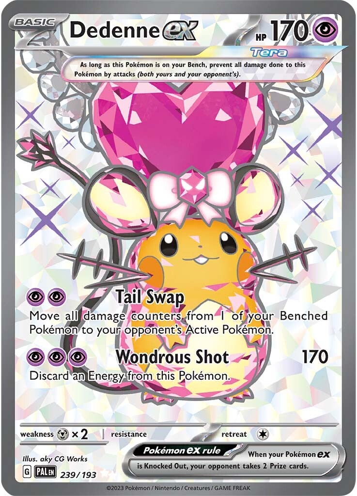 Dedenne ex (239/193) [Scarlet & Violet: Paldea Evolved] | North Game Den