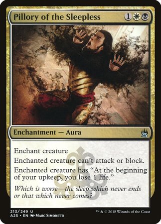 Pillory of the Sleepless [Masters 25] | North Game Den