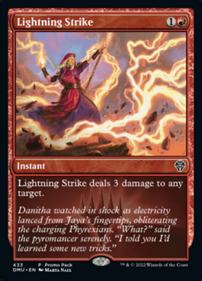 Lightning Strike (Promo Pack) [Dominaria United Promos] | North Game Den