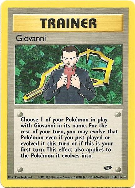 Giovanni (104/132) [Gym Challenge Unlimited] | North Game Den