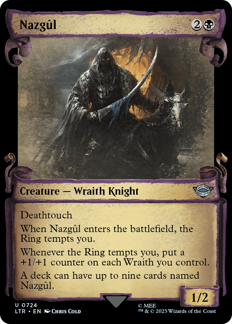 Nazgul (0724) [The Lord of the Rings: Tales of Middle-Earth Showcase Scrolls] | North Game Den