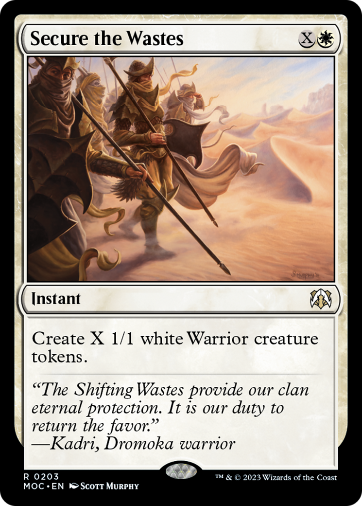 Secure the Wastes [March of the Machine Commander] | North Game Den
