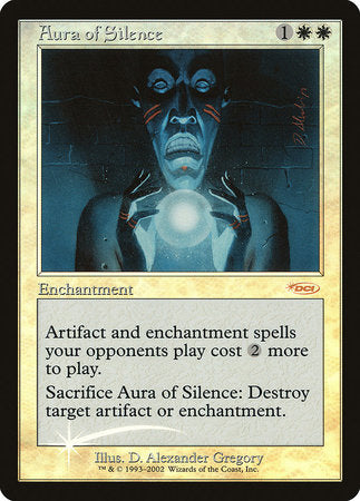 Aura of Silence [Friday Night Magic 2002] | North Game Den