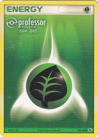 Grass Energy (104/109) (2004 2005) [Professor Program Promos] | North Game Den