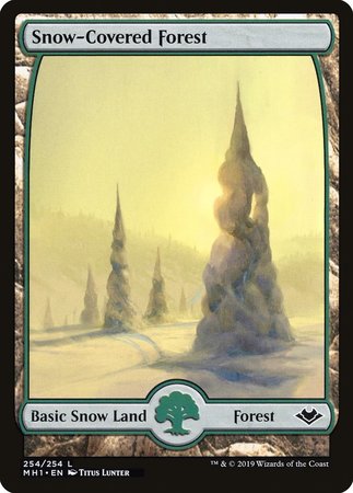 Snow-Covered Forest [Modern Horizons] | North Game Den