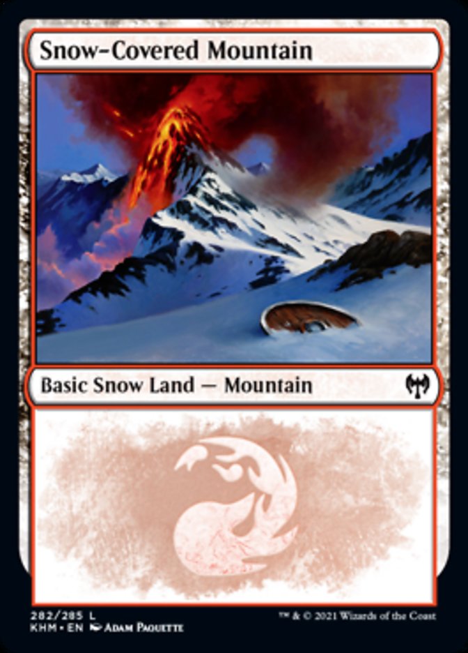Snow-Covered Mountain (282) [Kaldheim] | North Game Den
