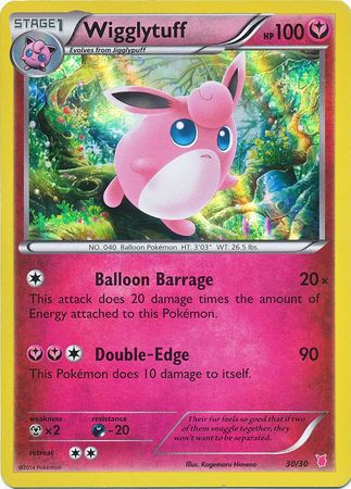 Wigglytuff (30/30) [XY: Trainer Kit 1 - Wigglytuff] | North Game Den