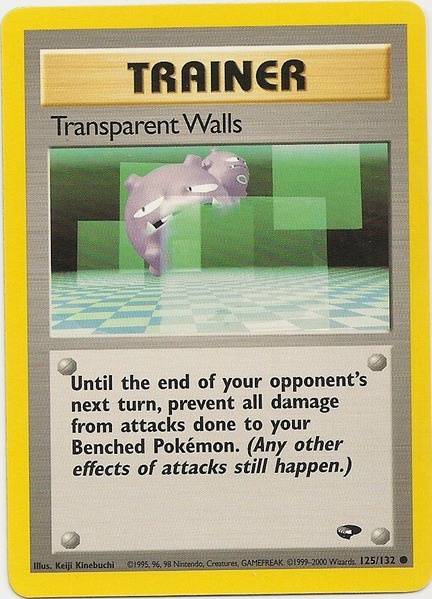 Transparent Walls (125/132) [Gym Challenge Unlimited] | North Game Den