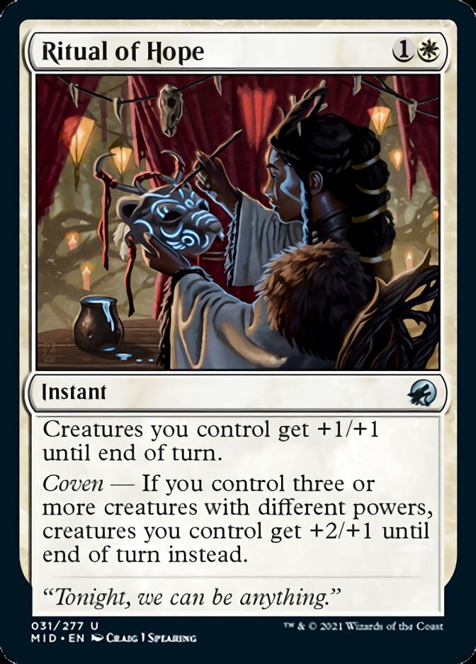 Ritual of Hope [Innistrad: Midnight Hunt] | North Game Den
