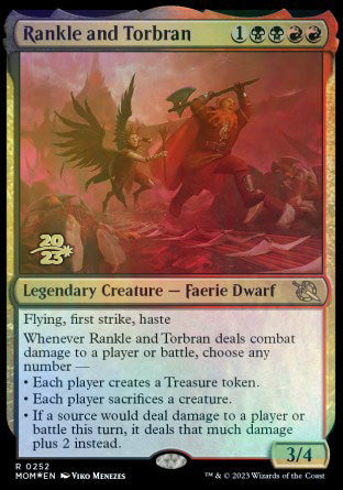 Rankle and Torbran [March of the Machine Prerelease Promos] | North Game Den