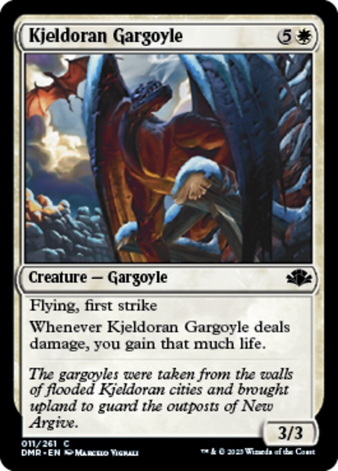 Kjeldoran Gargoyle [Dominaria Remastered] | North Game Den
