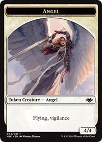 Angel (002) // Zombie (007) Double-sided Token [Modern Horizons Tokens] | North Game Den