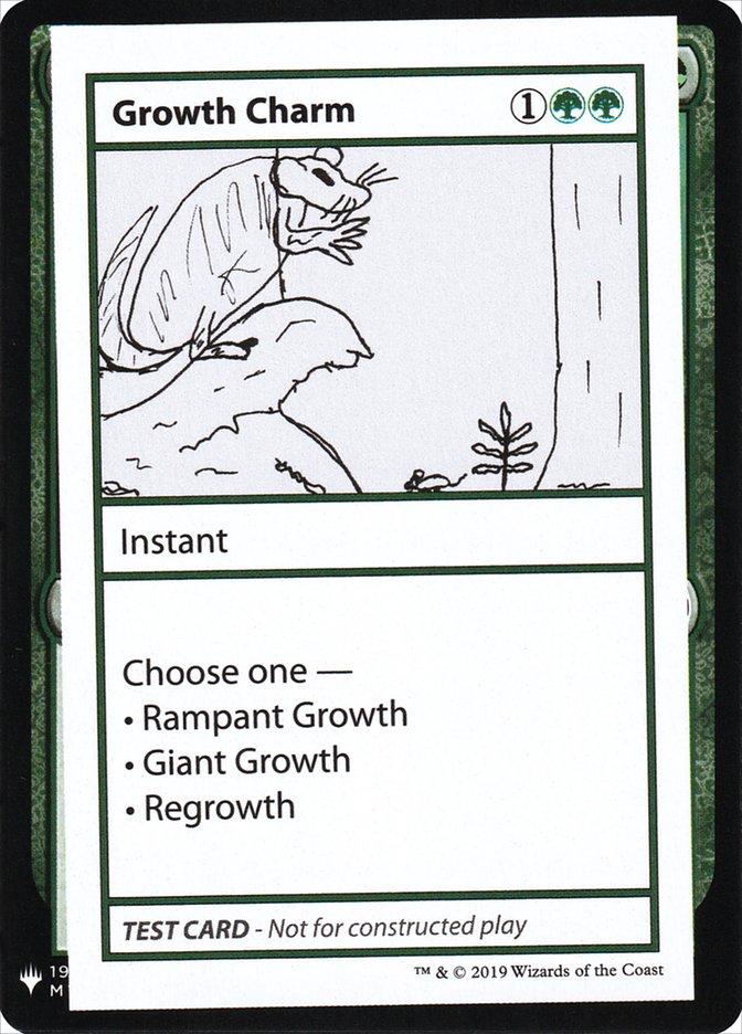 Growth Charm [Mystery Booster Playtest Cards] | North Game Den