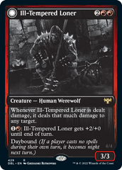 Ill-Tempered Loner // Howlpack Avenger [Innistrad: Double Feature] | North Game Den