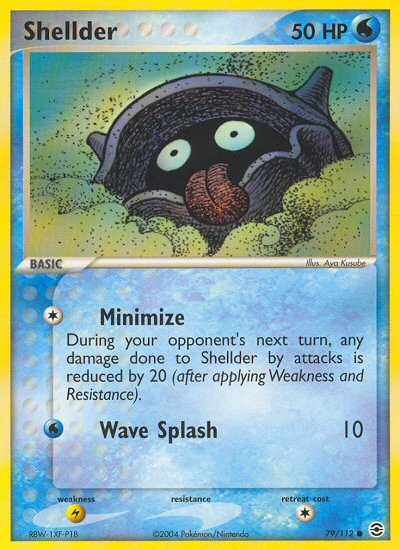 Shellder (79/112) [EX: FireRed & LeafGreen] | North Game Den