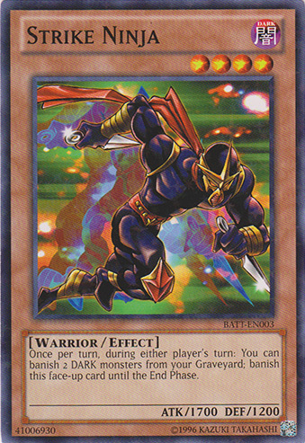 Strike Ninja [BATT-EN003] Starfoil Rare | North Game Den