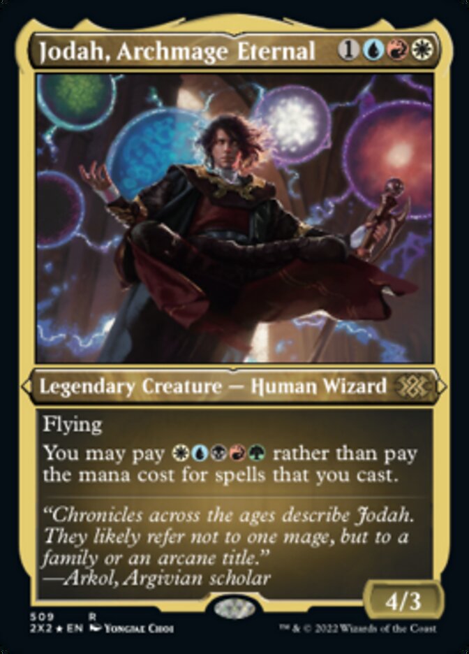 Jodah, Archmage Eternal (Foil Etched) [Double Masters 2022] | North Game Den