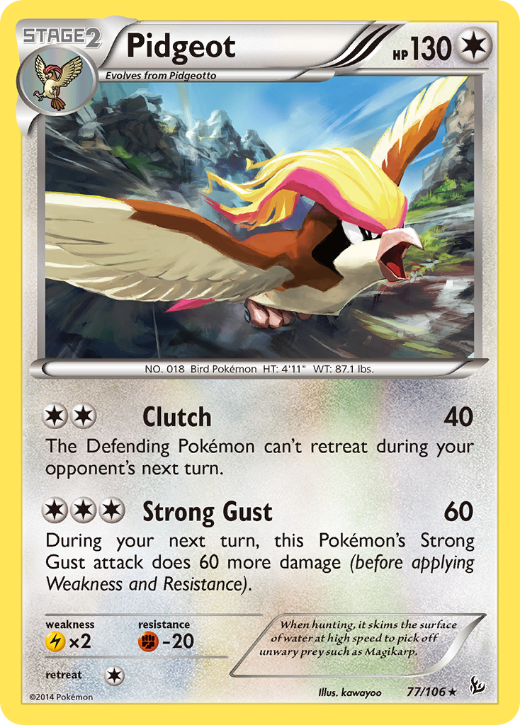 Pidgeot (77/106) [XY: Flashfire] | North Game Den