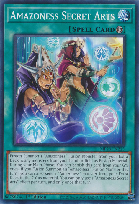 Amazoness Secret Arts [MP23-EN225] Common | North Game Den