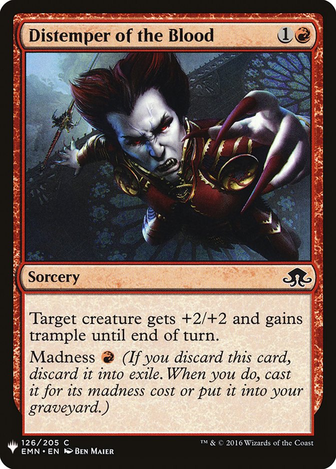 Distemper of the Blood [Mystery Booster] | North Game Den