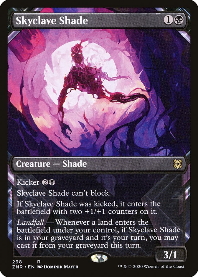 Skyclave Shade (Showcase) [Zendikar Rising] | North Game Den