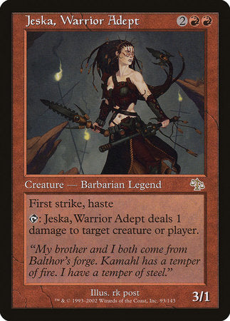 Jeska, Warrior Adept [Judgment] | North Game Den