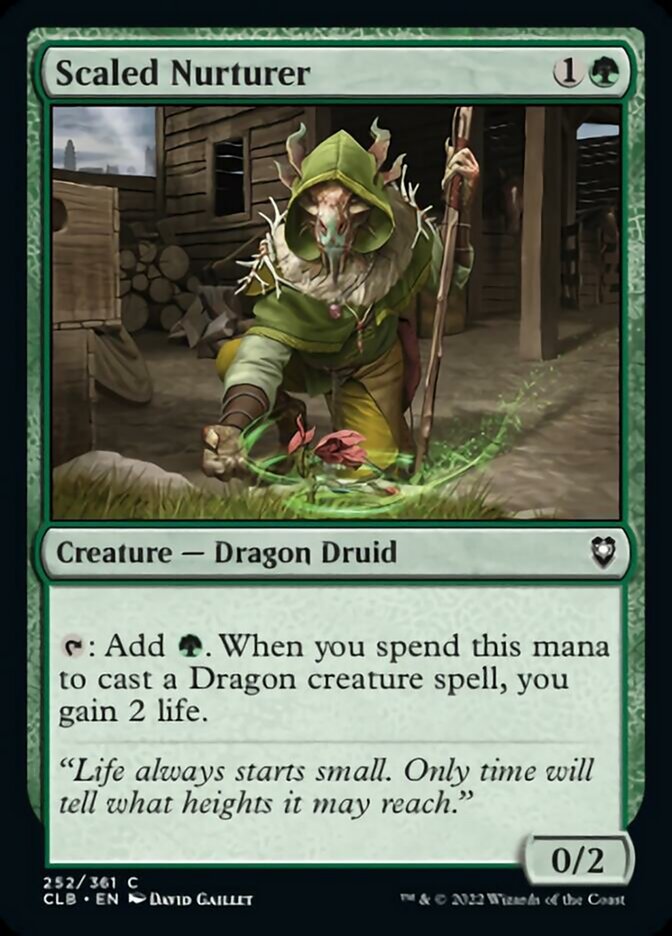 Scaled Nurturer [Commander Legends: Battle for Baldur's Gate] | North Game Den